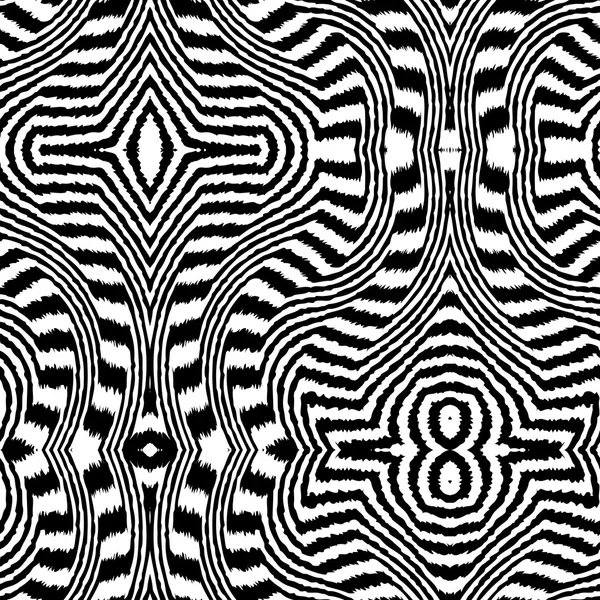 siyah ve beyaz soyut, kusursuz desen.