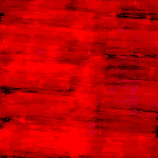 Abstraktes rotes Aquarell Hintergrund. — Stockvektor