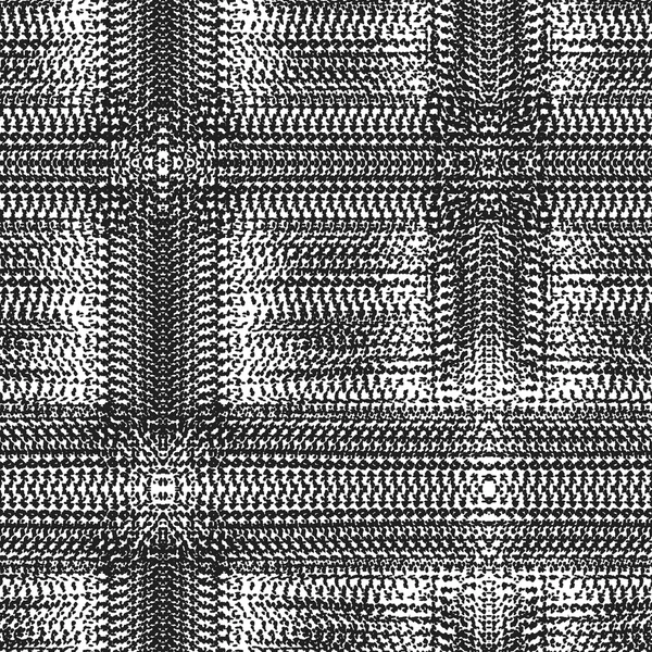 Motif noir et blanc à l'encre — Image vectorielle