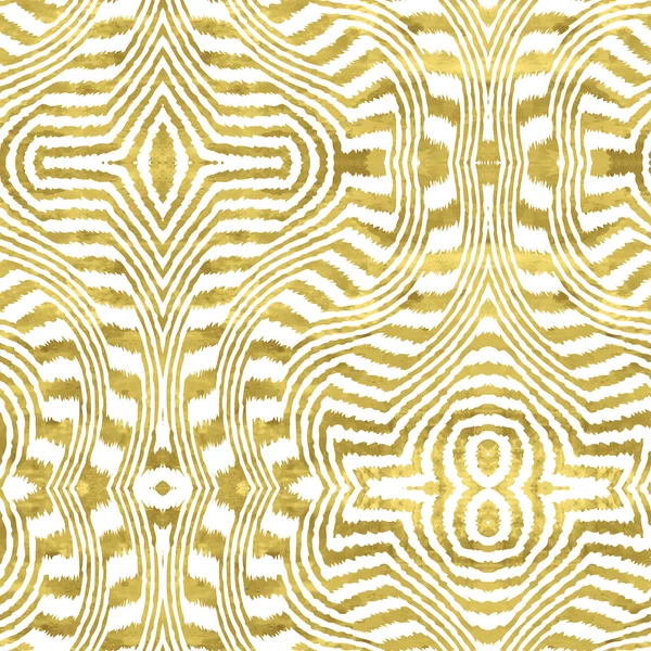 Beyaz ve altın desen