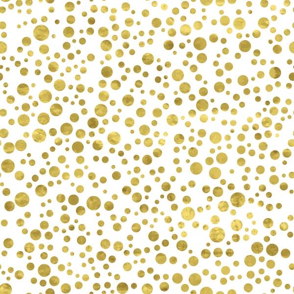 White and gold pattern — Stock Vector