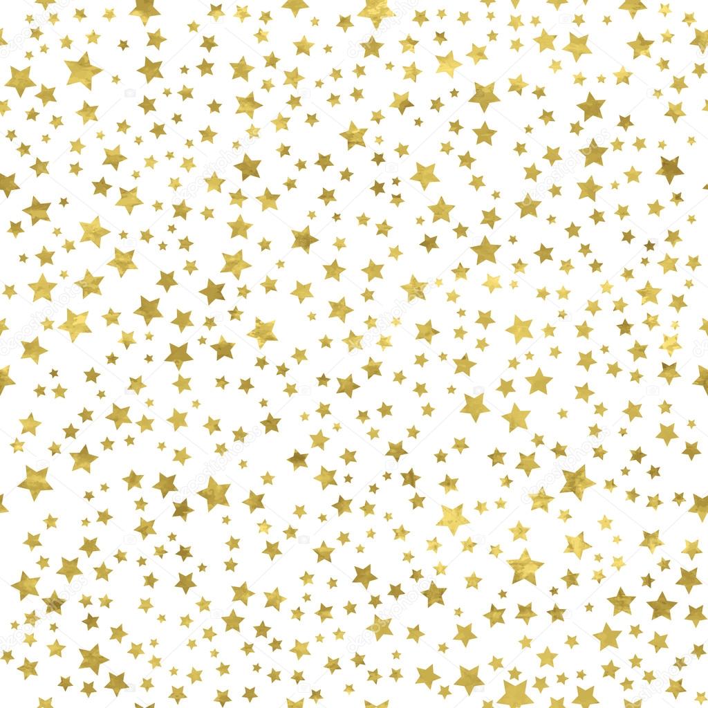 White and gold pattern