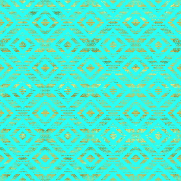 Modèle bleu et or — Image vectorielle