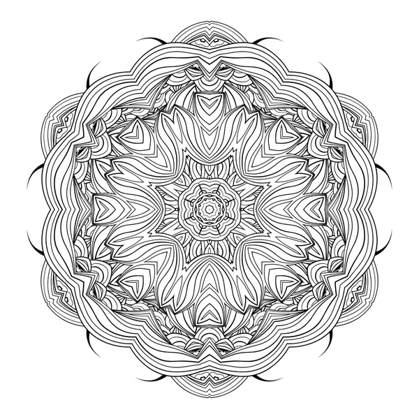 Süslü etnik mandala