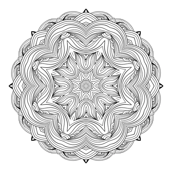 Süslü etnik mandala