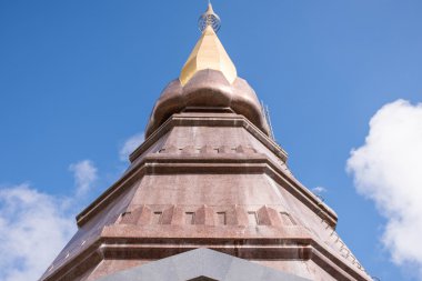 Boş zaman seyahat bir Inthanon dağda koyun