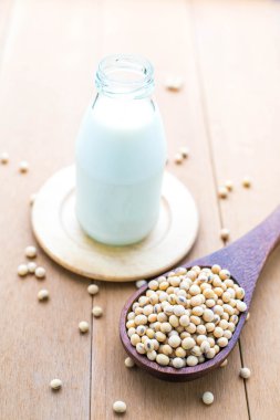 Soya sütü soya ile