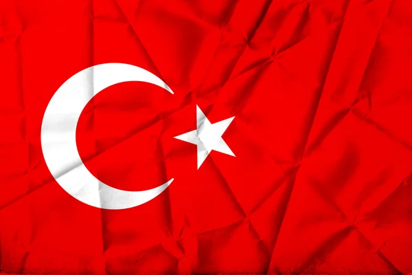 Turkse vlag, Turkije, vlag ontwerp — Stockfoto
