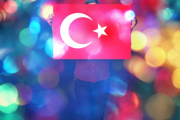 Bandiera turca, Turchia, Flag Design — Foto Stock