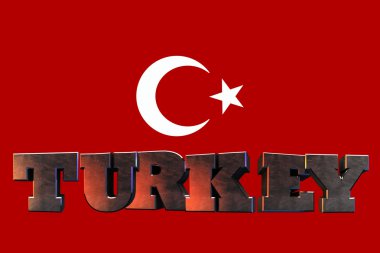 Türk bayrağı, Türk harita tasarım
