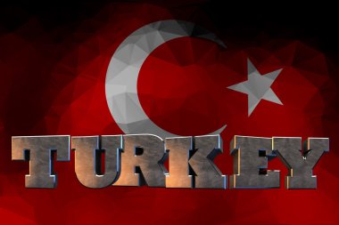 Türk bayrağı, Türk harita tasarım
