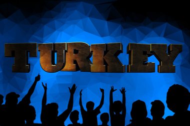 Türk bayrağı, Türk harita tasarım