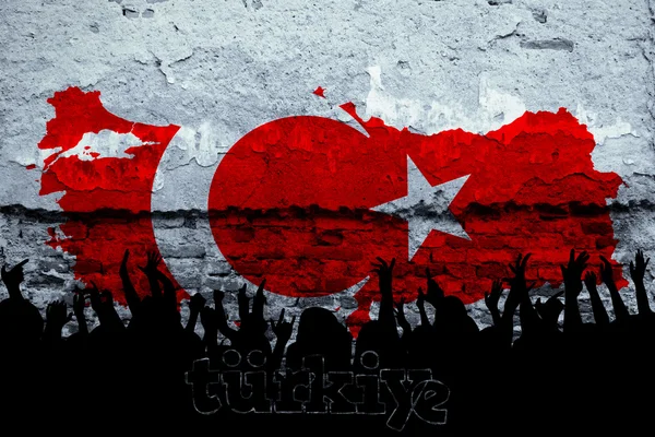 Türk bayrağı, Türk harita tasarım