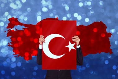 Türk bayrağı, Türk harita tasarım