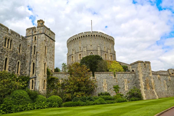 Windsor Gran Bretaña Mayo 2016 Castillo Windsor Torre Redonda Castillo — Foto de Stock