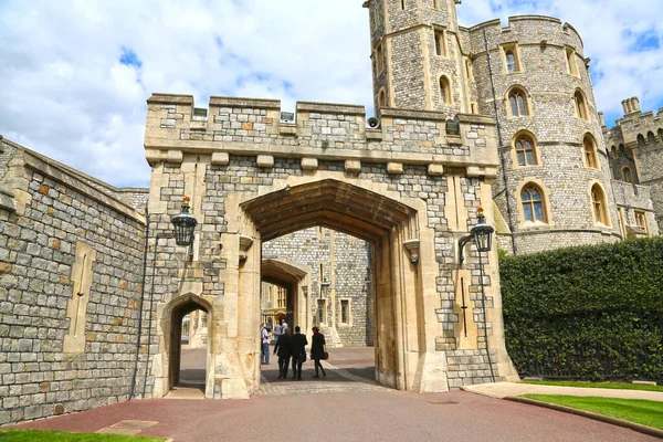 Windsor Velká Británie Května 2016 Windsor Castle Georges Gate King — Stock fotografie