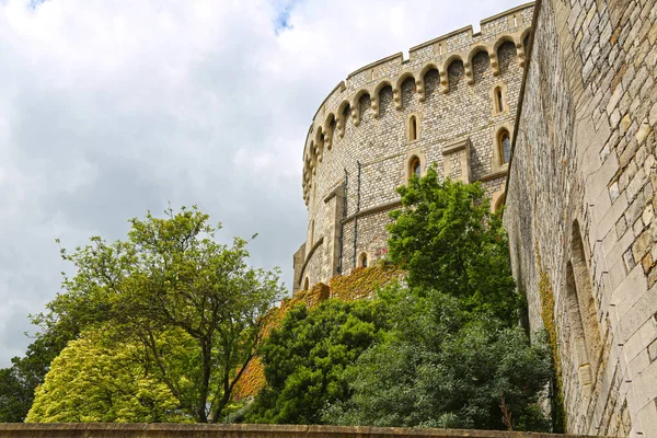 Windsor Velká Británie Května 2016 Windsor Castle Tower Windsorském Hradě — Stock fotografie