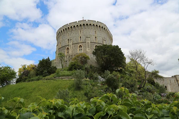 Windsor Gran Bretaña Mayo 2016 Castillo Windsor Torre Redonda Castillo — Foto de Stock