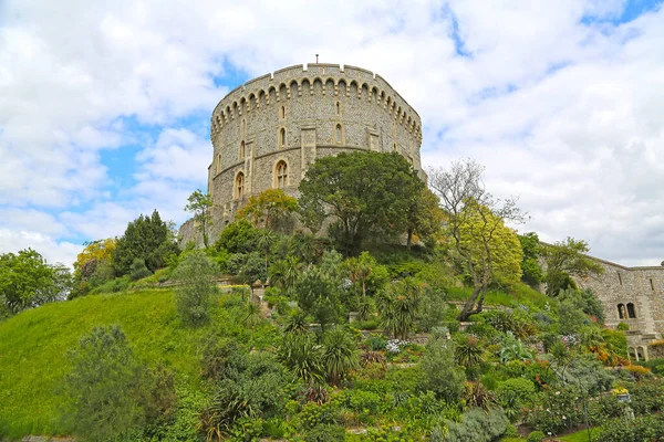 Windsor Gran Bretaña Mayo 2016 Castillo Windsor Torre Redonda Castillo — Foto de Stock