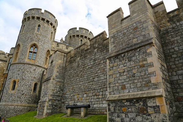 Windsor Μεγάλη Βρεταννία Μαΐου 2016 Κάστρο Windsor Norman Gate Ανοιξιάτικη — Φωτογραφία Αρχείου