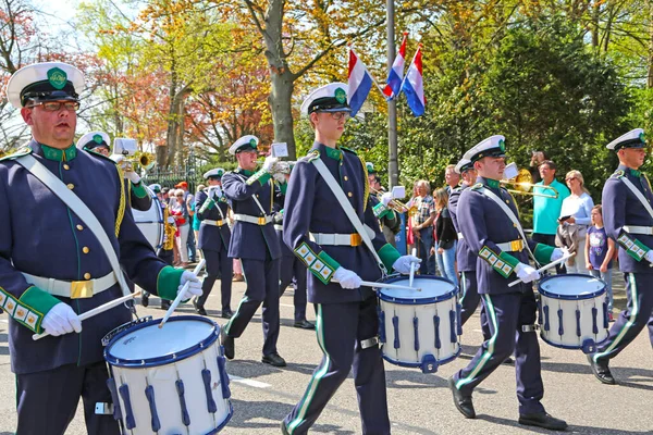 Sassenheim Netherlands April 2018 100 Years Bloemencorso Bollenstreek Flower Parade — 图库照片