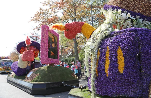 Sassenheim Pays Bas Avril 2018 100 Ans Bloemencorso Bollenstreek Flower — Photo