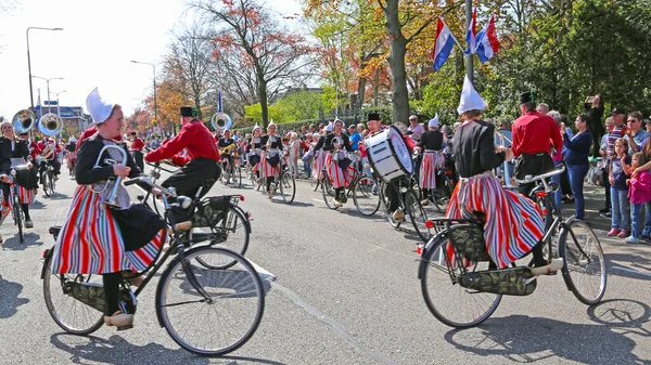 Sassenheim Hollandia Április 2018 100 Years Bloemencorso Bollenstreek Flower Parade — Stock Fotó