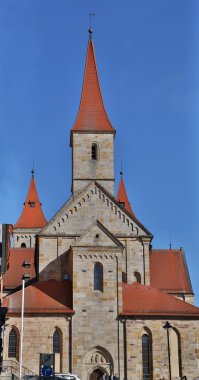 Katolik Basilica St. Vitus Ellwangen, Almanya.