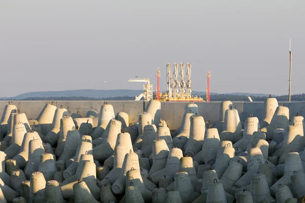 LNG Terminal Swinoujscie, Poland — Stock Photo, Image