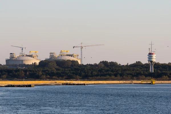 LNG Terminal Swinoujscie, Poland — Stock Photo, Image