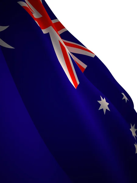 Australische Flagge — Stockfoto