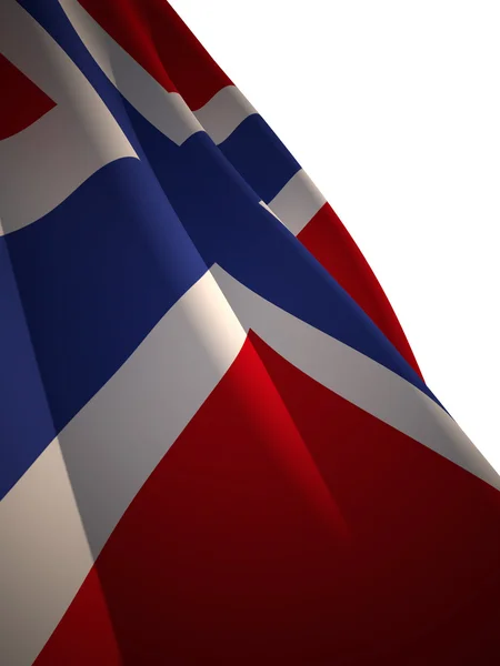 Bandera de Noruega — Foto de Stock