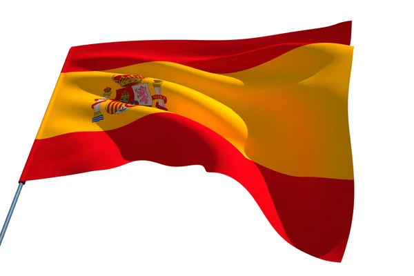 Bandeira de Espanha — Fotografia de Stock