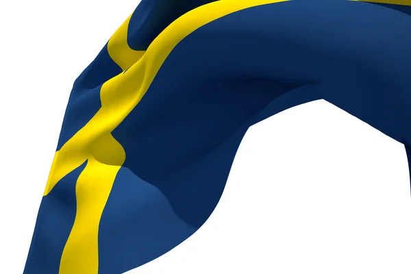 Bandera de Suecia — Foto de Stock