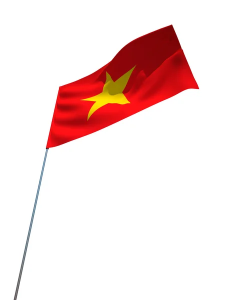 Viet Nam Flag is waving — Stock Photo, Image