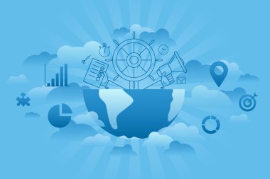 Küresel yönetim mavi