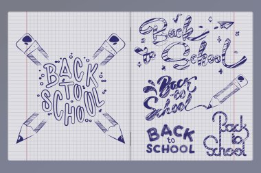 grafiti kalem bir defter.