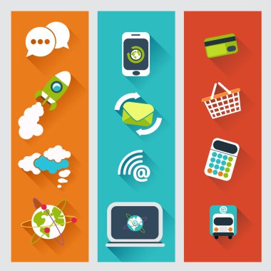 Düz tasarım kavramları için iş stratejisi ve bilgisayar p kümesi