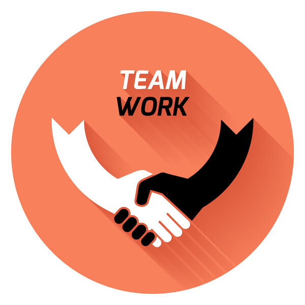 best deal. team work. vector