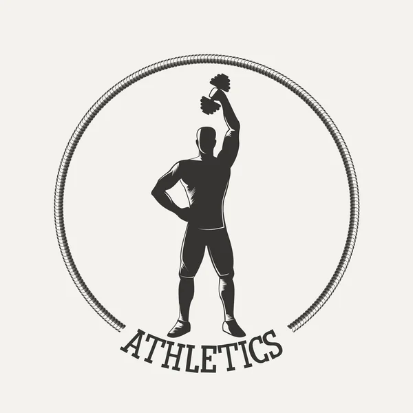 Емблема Vintage спорт — стоковий вектор