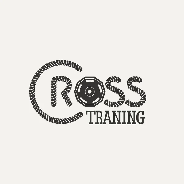 Logo Cross Training — Archivo Imágenes Vectoriales