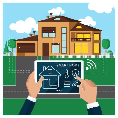 smart home clipart