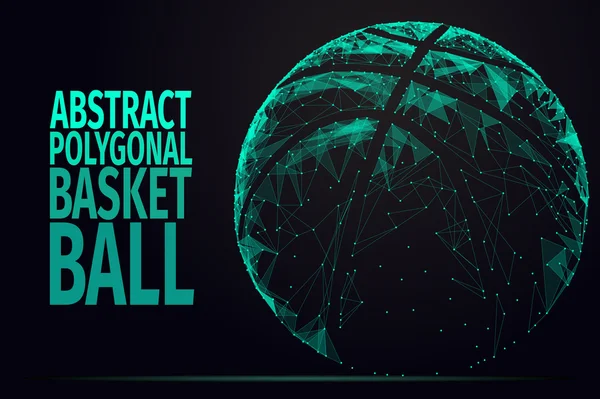 Abstraktní basketbal — Stockový vektor