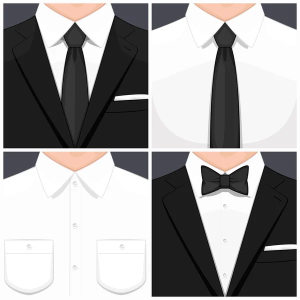 Homme en costume — Image vectorielle