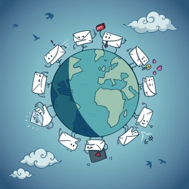 E-postaları her gün binlerce