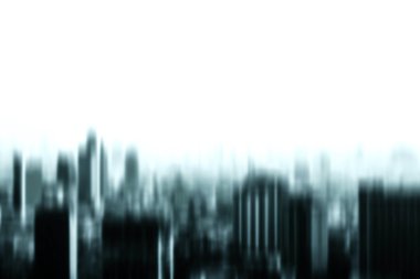 bulanık bir görüntü ile binalar.