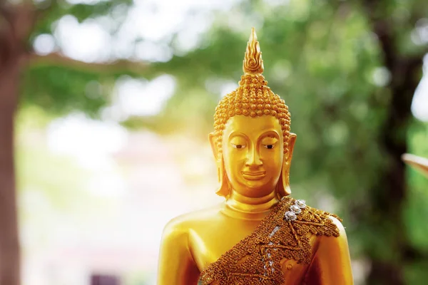 Budda Świątyni Słońcu Tajlandii — Zdjęcie stockowe