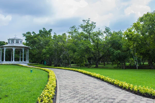 Walkway paved — Stock Photo, Image