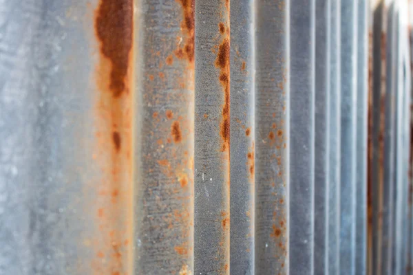 Zinc Fence — Stock Photo, Image