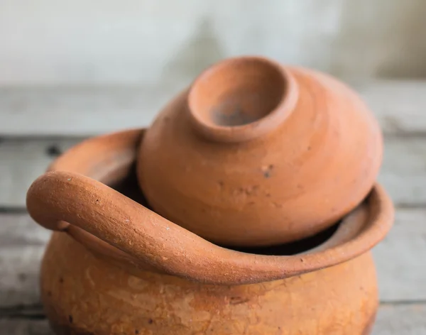 Şeklinde ve kapak toprak. — Stok fotoğraf